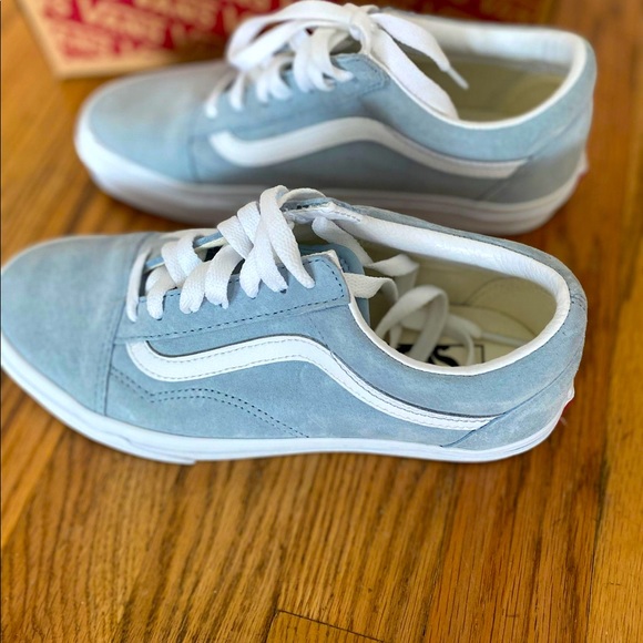 vans blue fog old skool